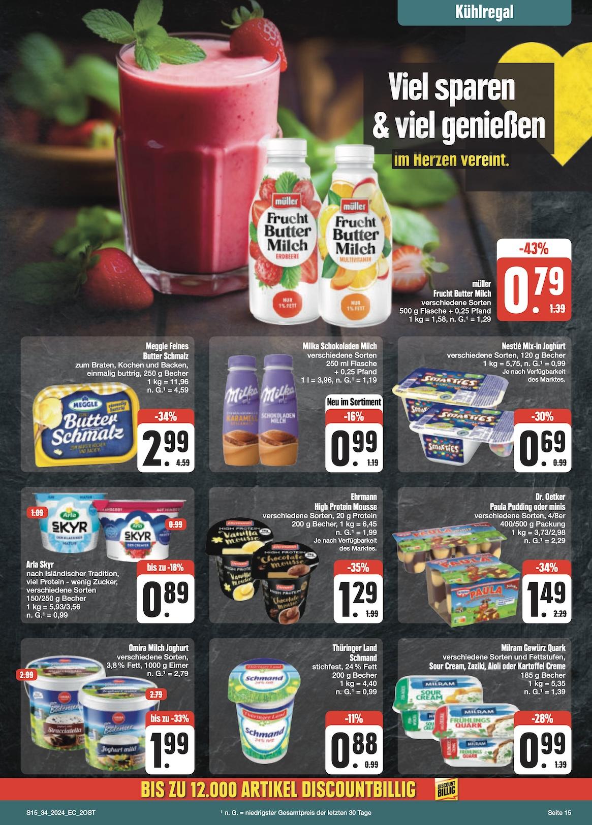 Edeka Prospekt ab Montag - Sachsen Seite 15