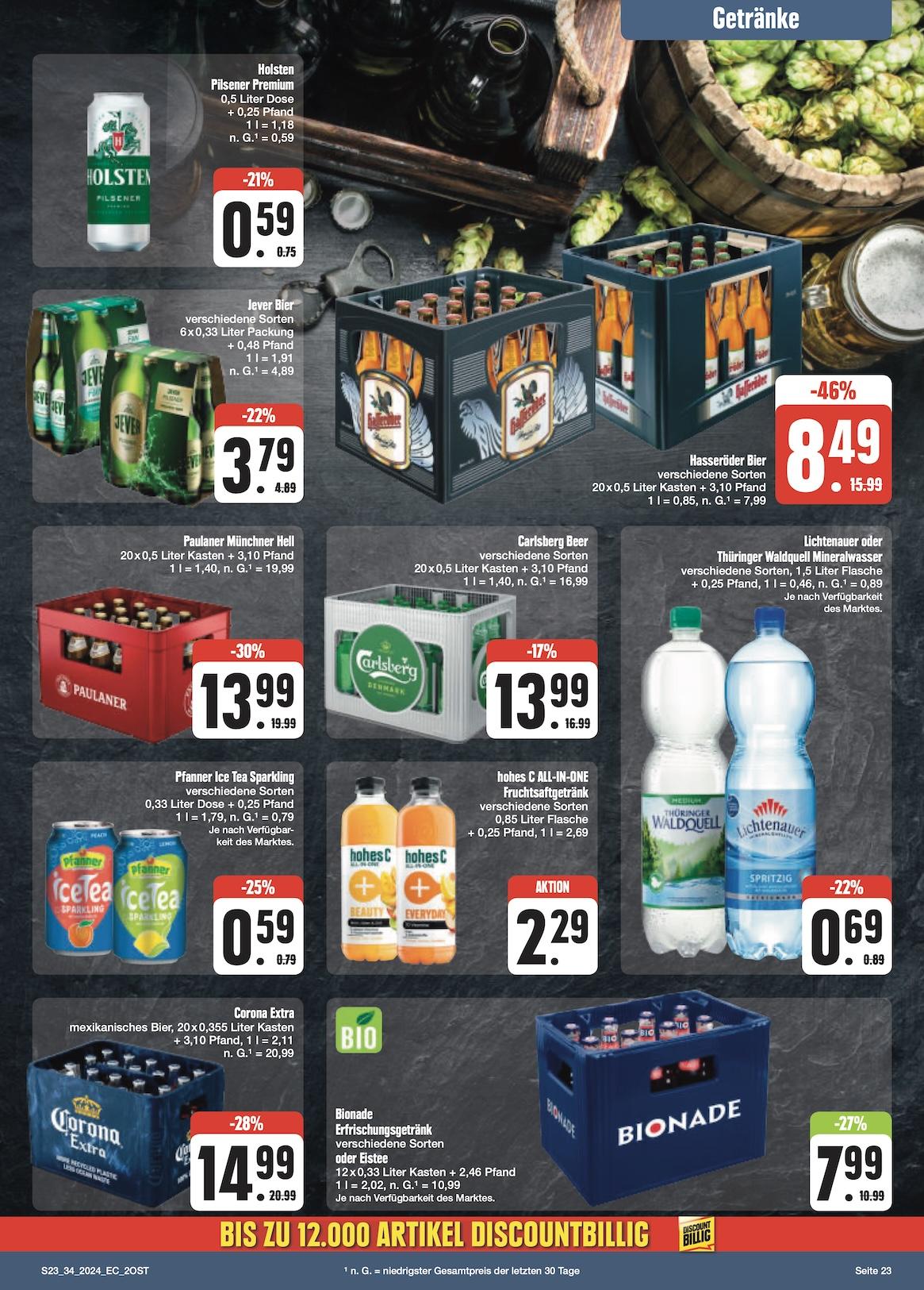 Edeka Prospekt ab Montag - Sachsen Seite 23