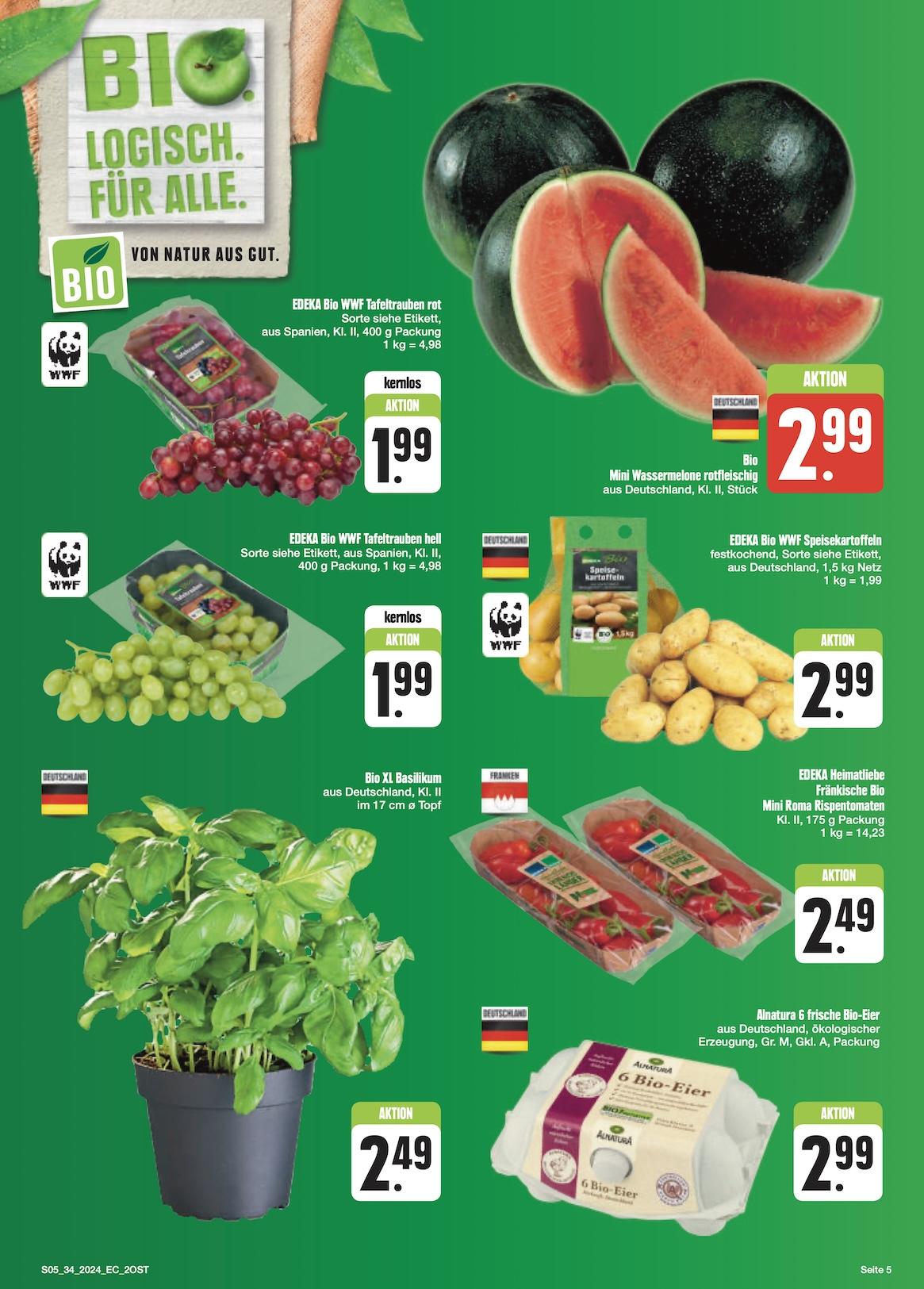 Edeka Prospekt ab Montag - Sachsen Seite 5