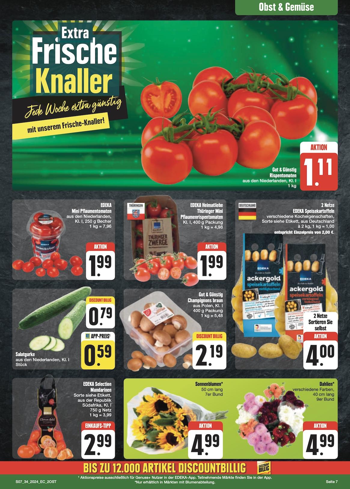 Edeka Prospekt ab Montag - Sachsen Seite 7
