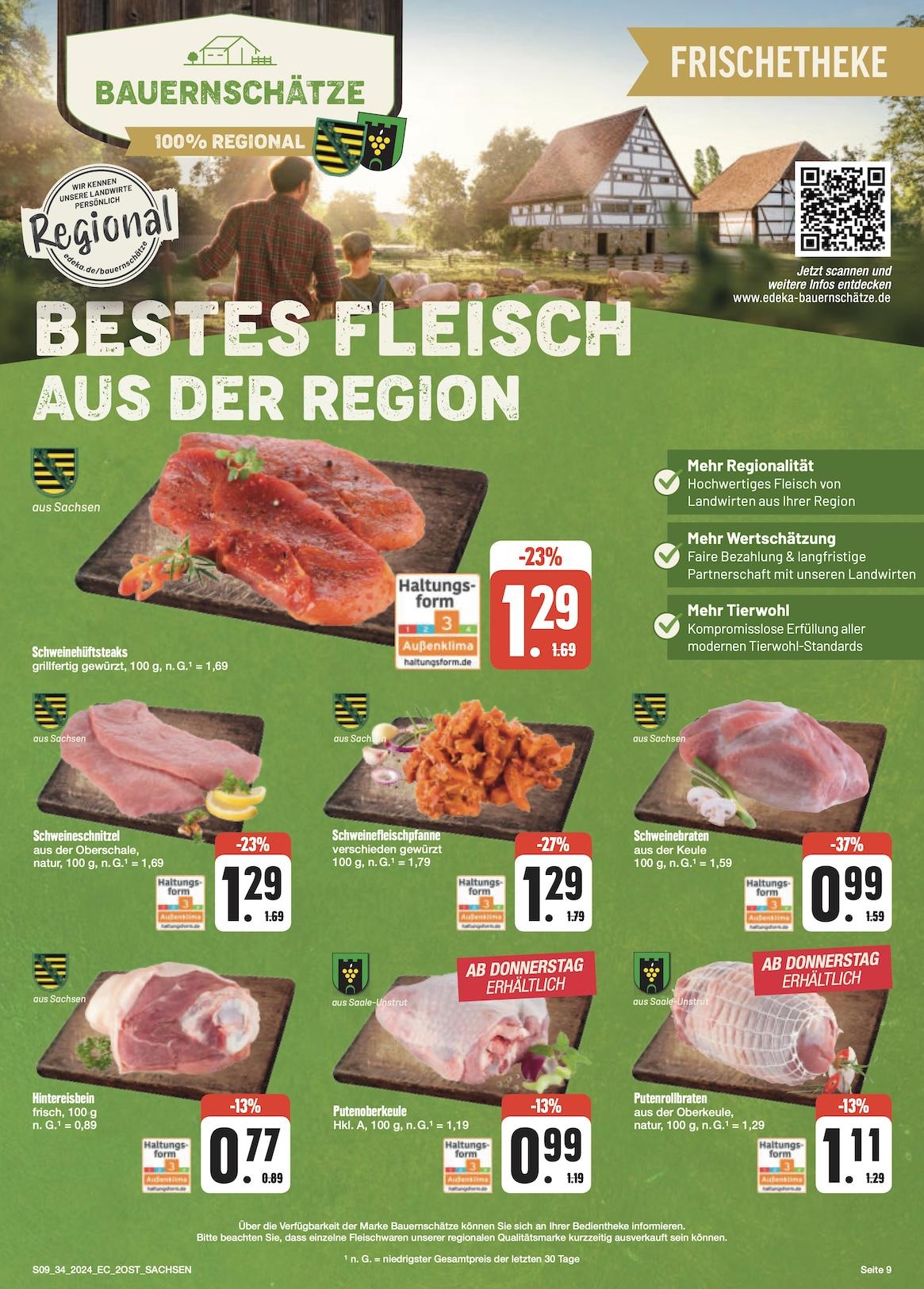 Edeka Prospekt ab Montag - Sachsen Seite 9