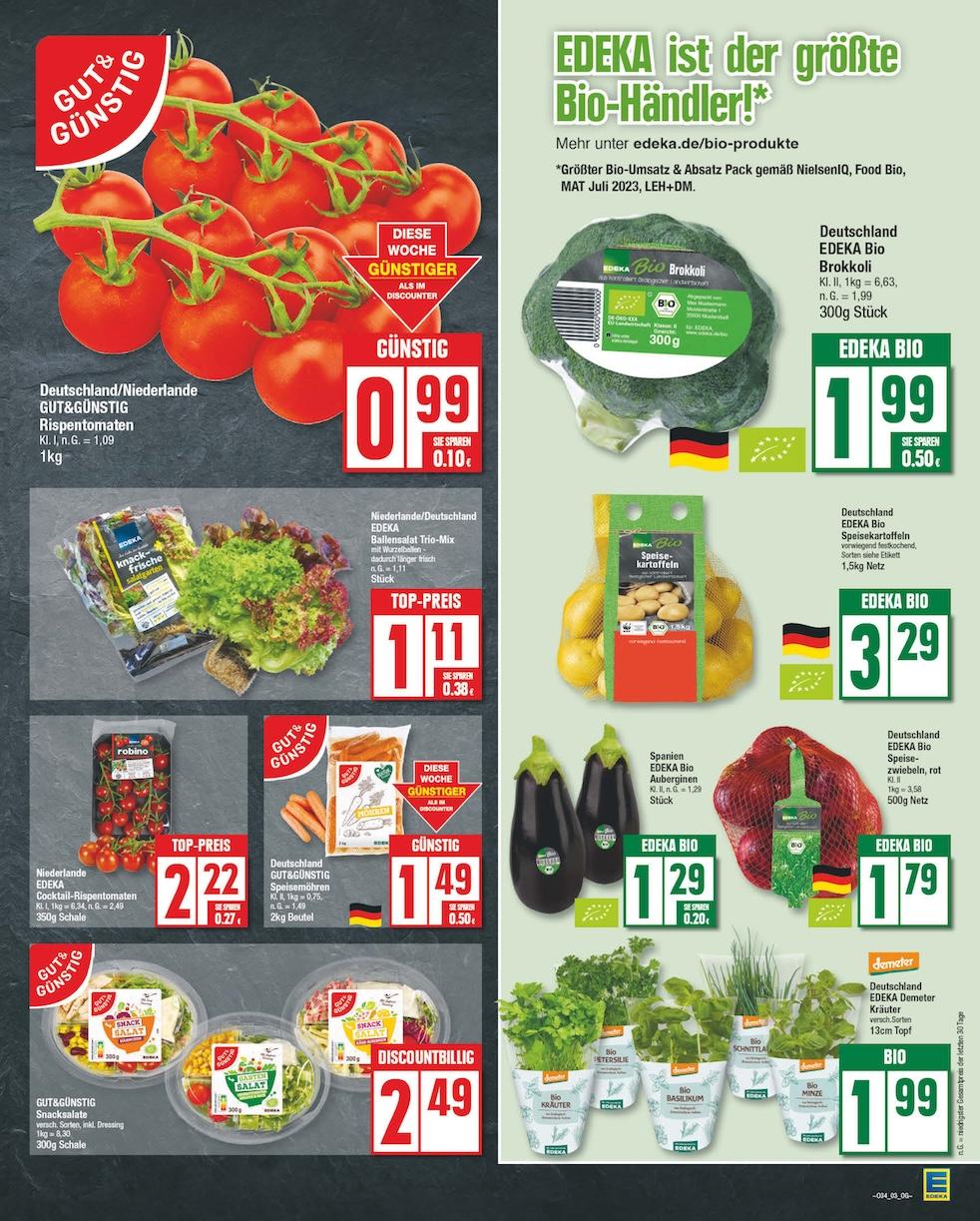 Edeka Prospekt ab Montag - Berlin Seite 3