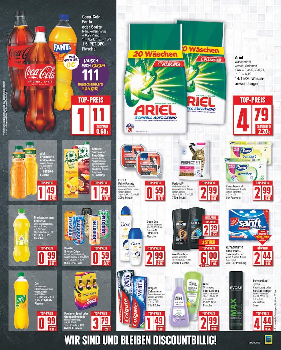 Edeka Prospekt ab Montag - Brandenburg Seite 13
