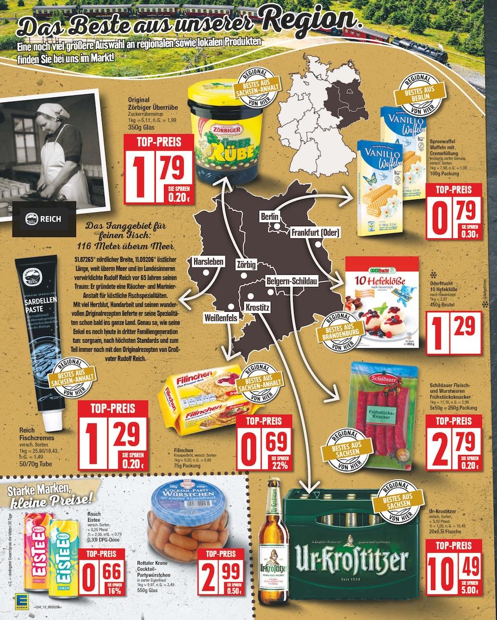 Edeka Prospekt ab Montag - Sachsen-Anhalt Seite 12