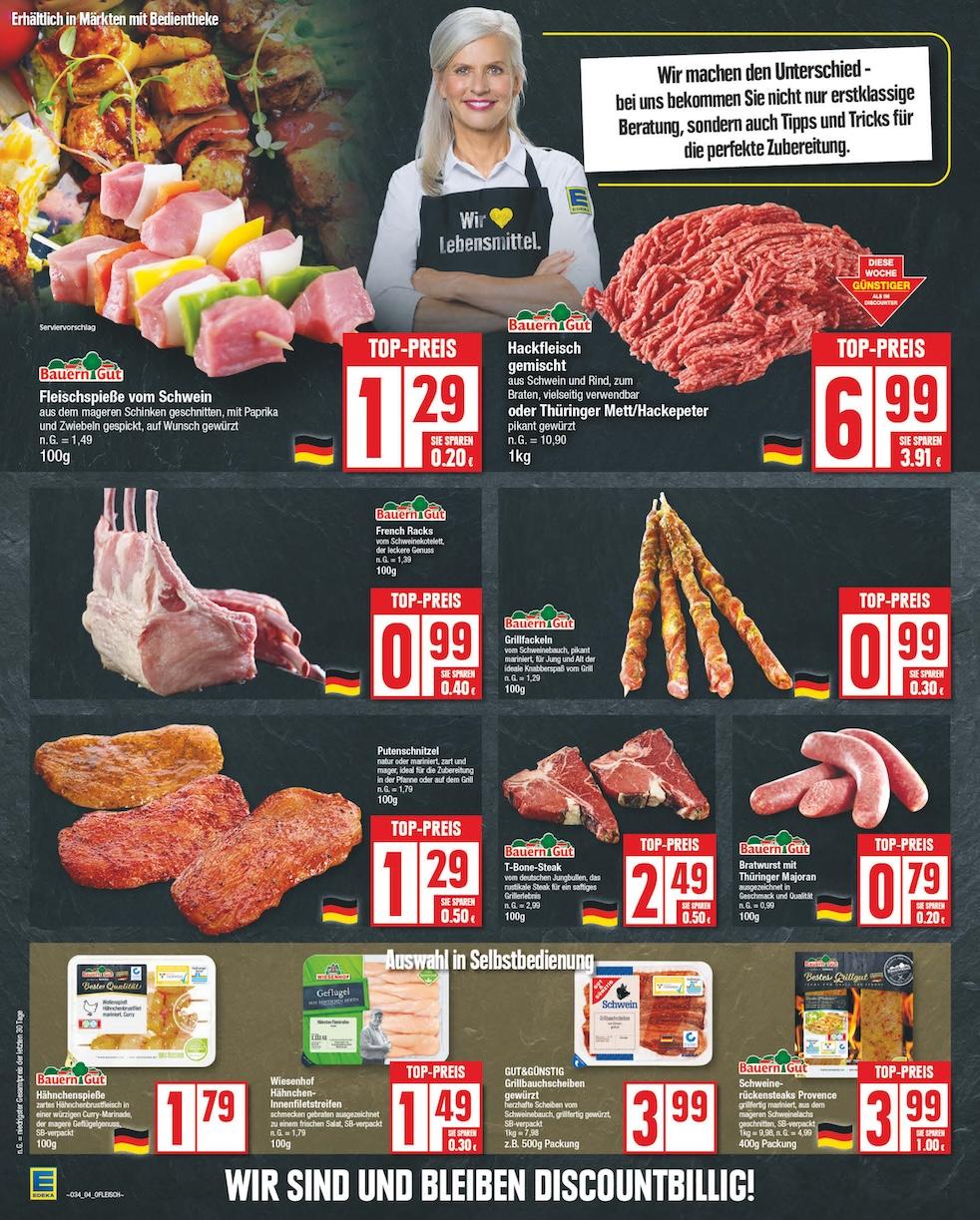 Edeka Prospekt ab Montag - Sachsen-Anhalt Seite 4