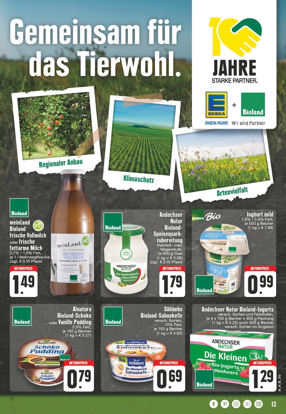 Edeka Prospekt ab Montag - Schleswig - Holstein Seite 13