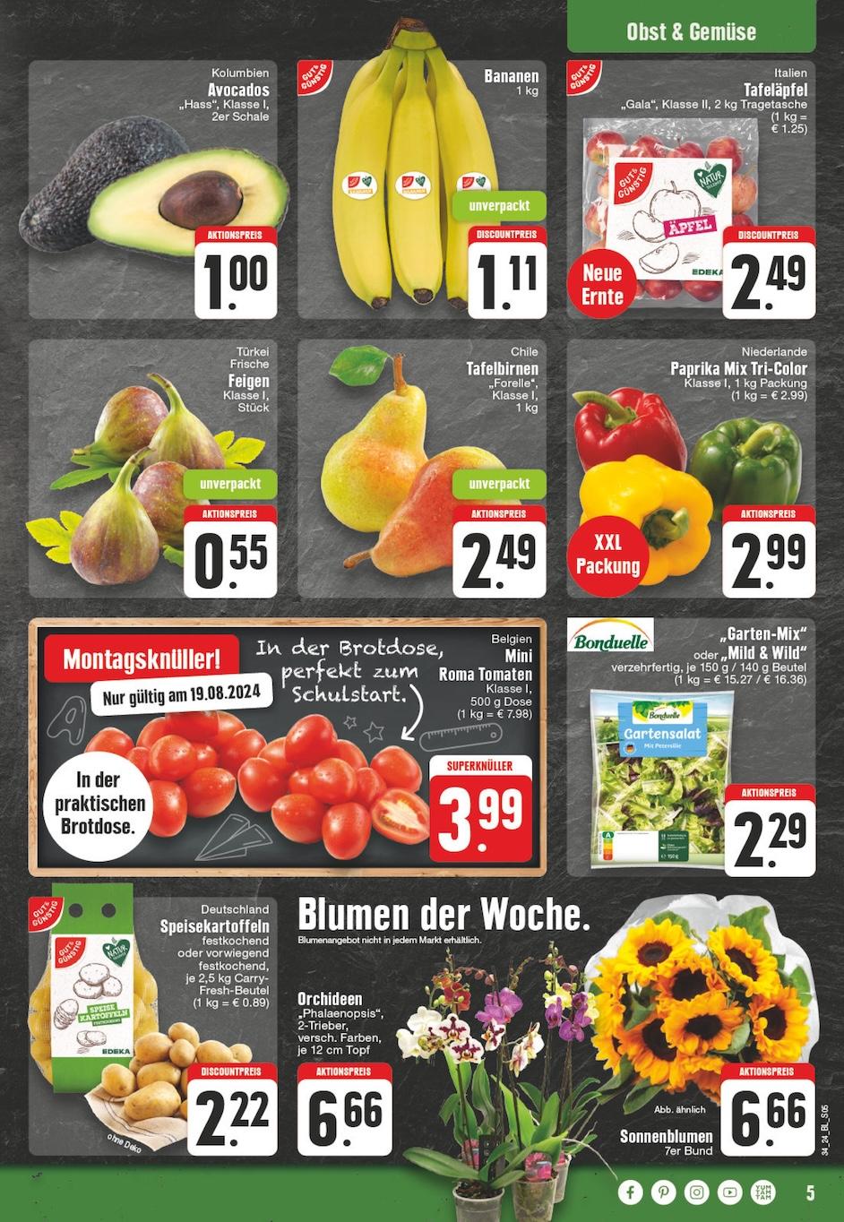 Edeka Prospekt ab Montag - Schleswig - Holstein Seite 5
