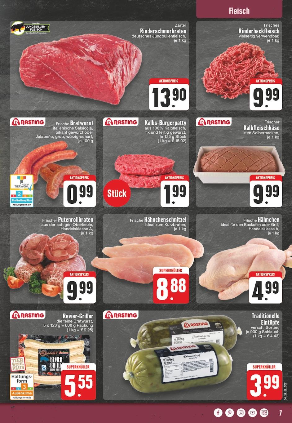 Edeka Prospekt ab Montag - Schleswig - Holstein Seite 7