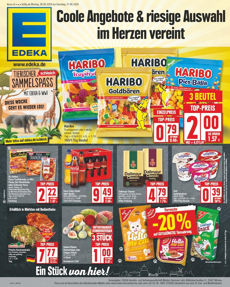 Edeka Prospekt ab Montag - Niedersachsen Seite 1