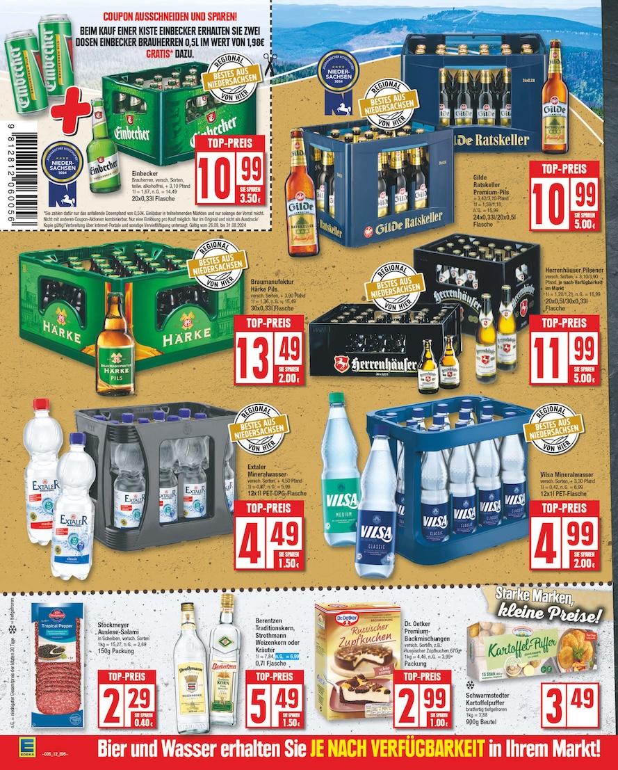 Edeka Prospekt ab Montag - Niedersachsen Seite 12
