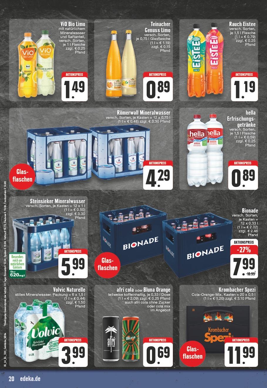 Edeka Prospekt ab Montag - Nordrhein - Westfalen Seite 20
