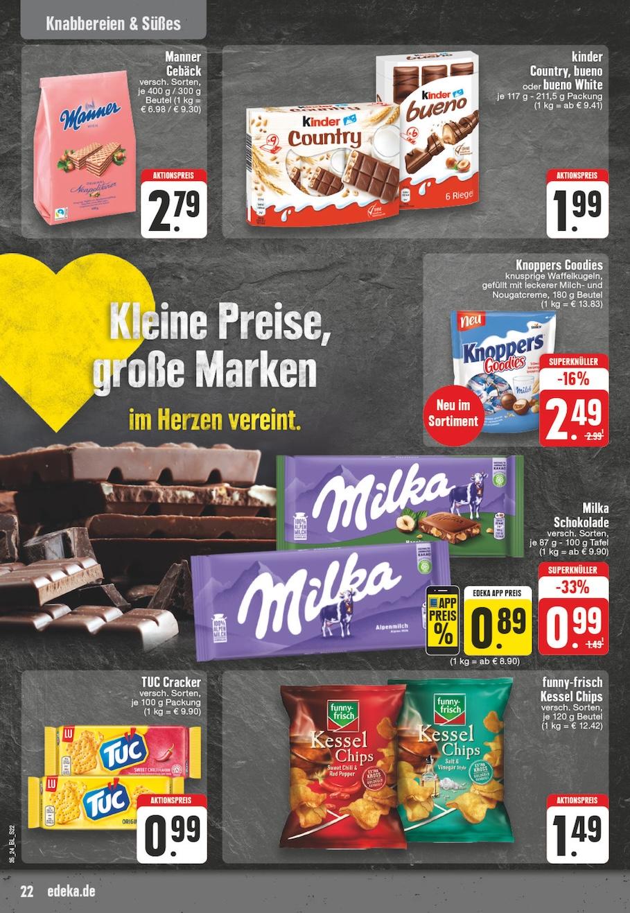 Edeka Prospekt ab Montag - Nordrhein - Westfalen Seite 22