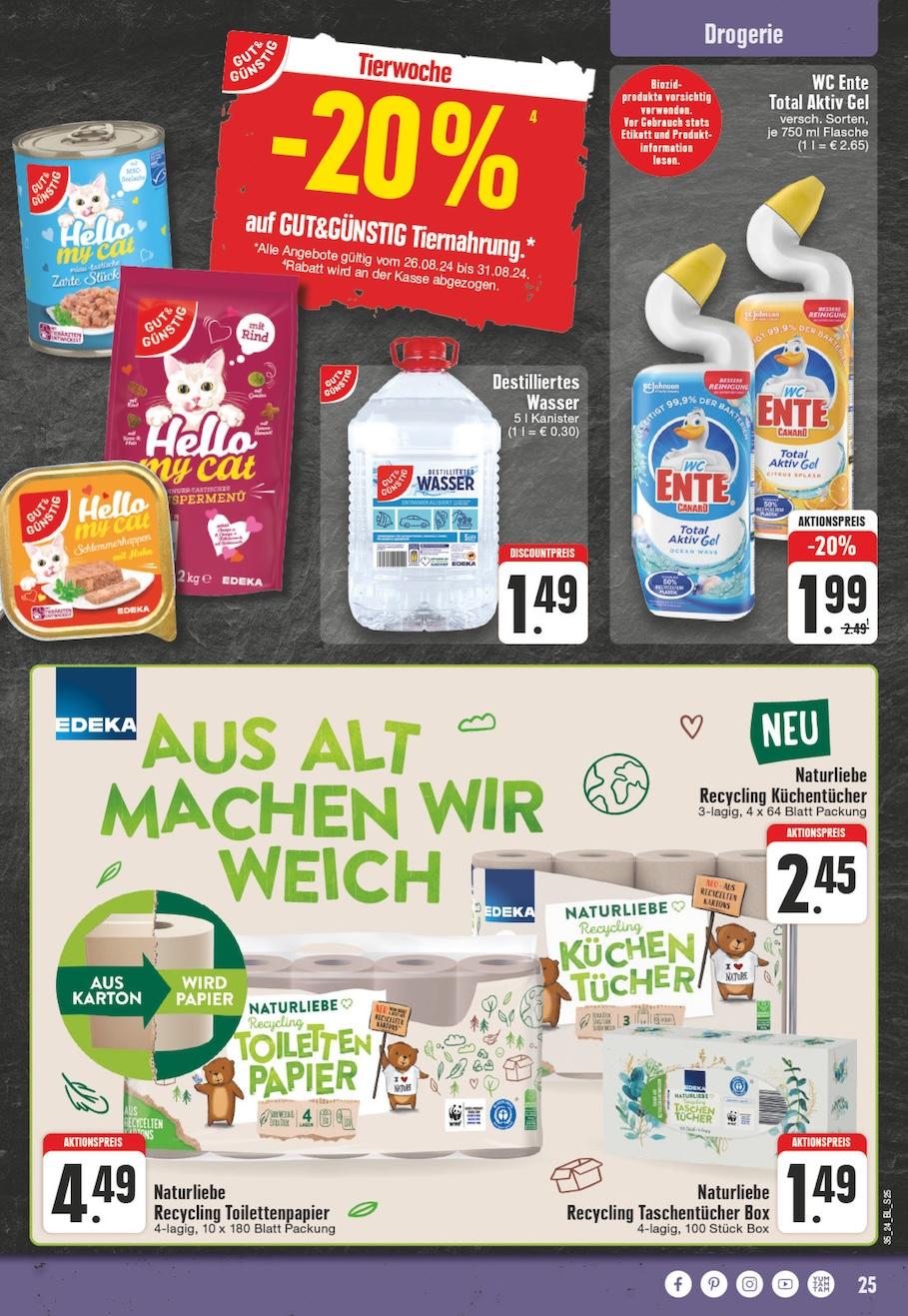 Edeka Prospekt ab Montag - Nordrhein - Westfalen Seite 25