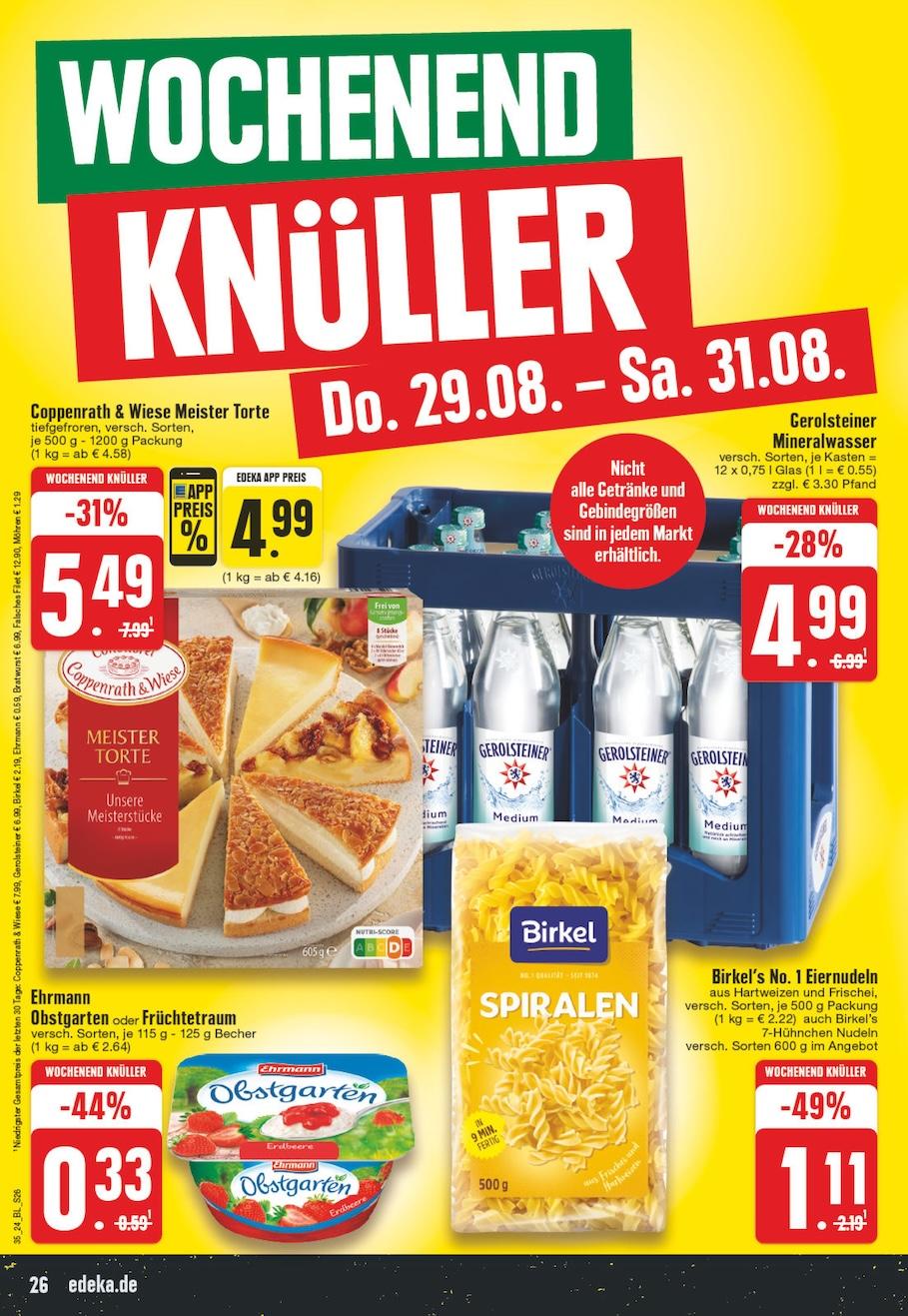 Edeka Prospekt ab Montag - Nordrhein - Westfalen Seite 26