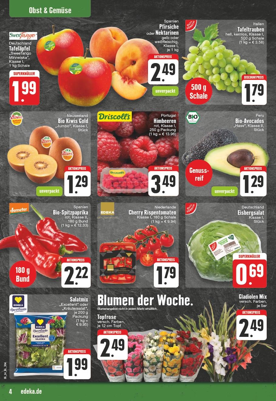 Edeka Prospekt ab Montag - Nordrhein - Westfalen Seite 4