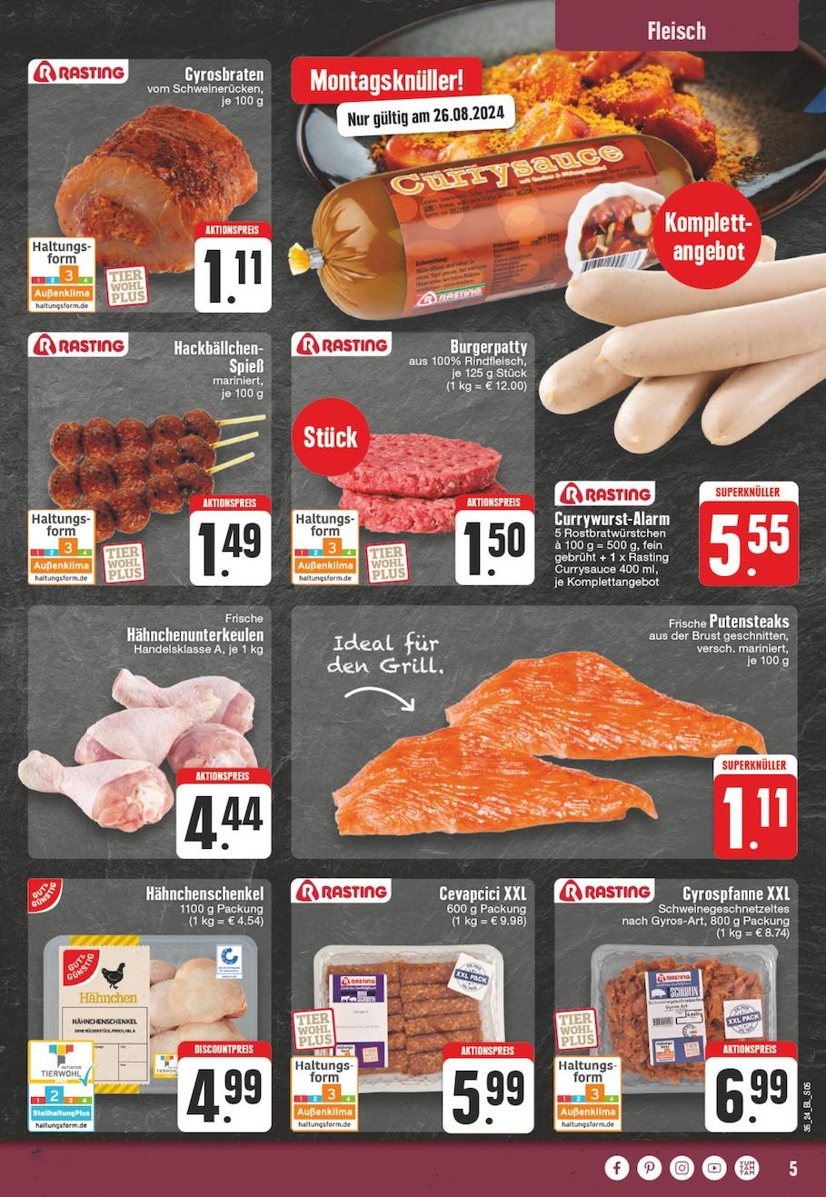 Edeka Prospekt ab Montag - Nordrhein - Westfalen Seite 5