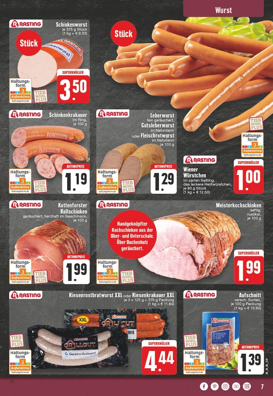 Edeka Prospekt ab Montag - Nordrhein - Westfalen Seite 7