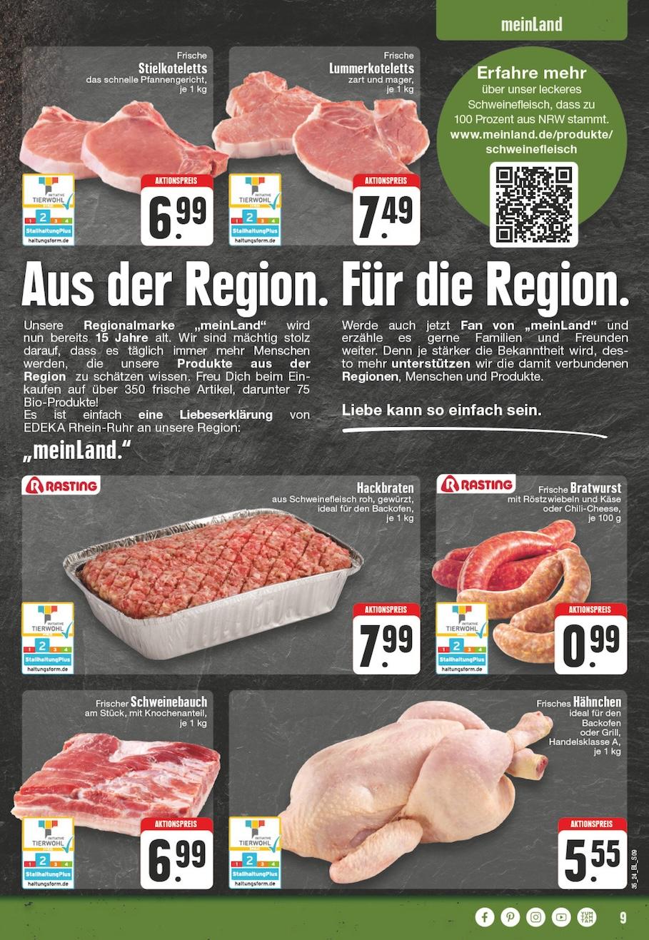 Edeka Prospekt ab Montag - Nordrhein - Westfalen Seite 9