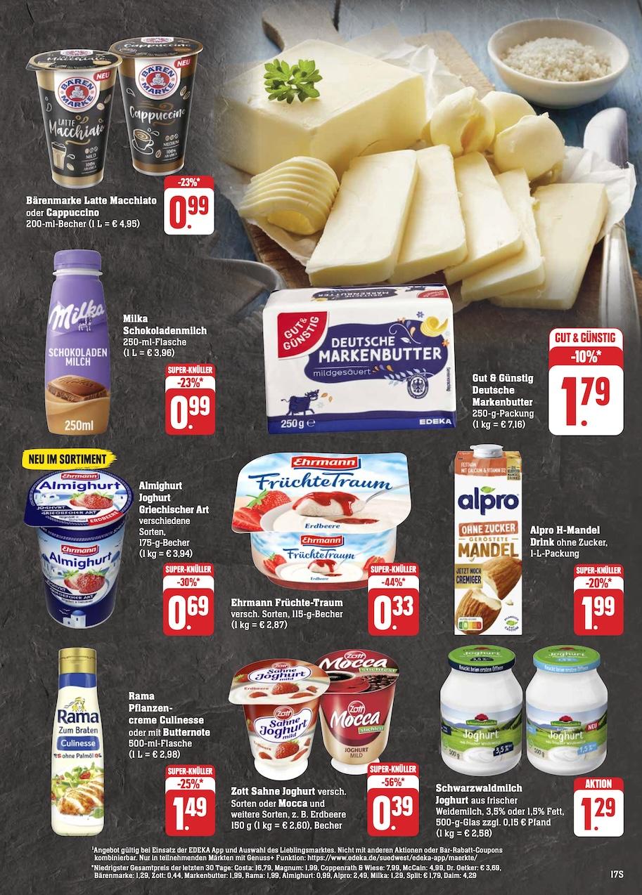 Edeka Prospekt ab Montag - Hessen Seite 17