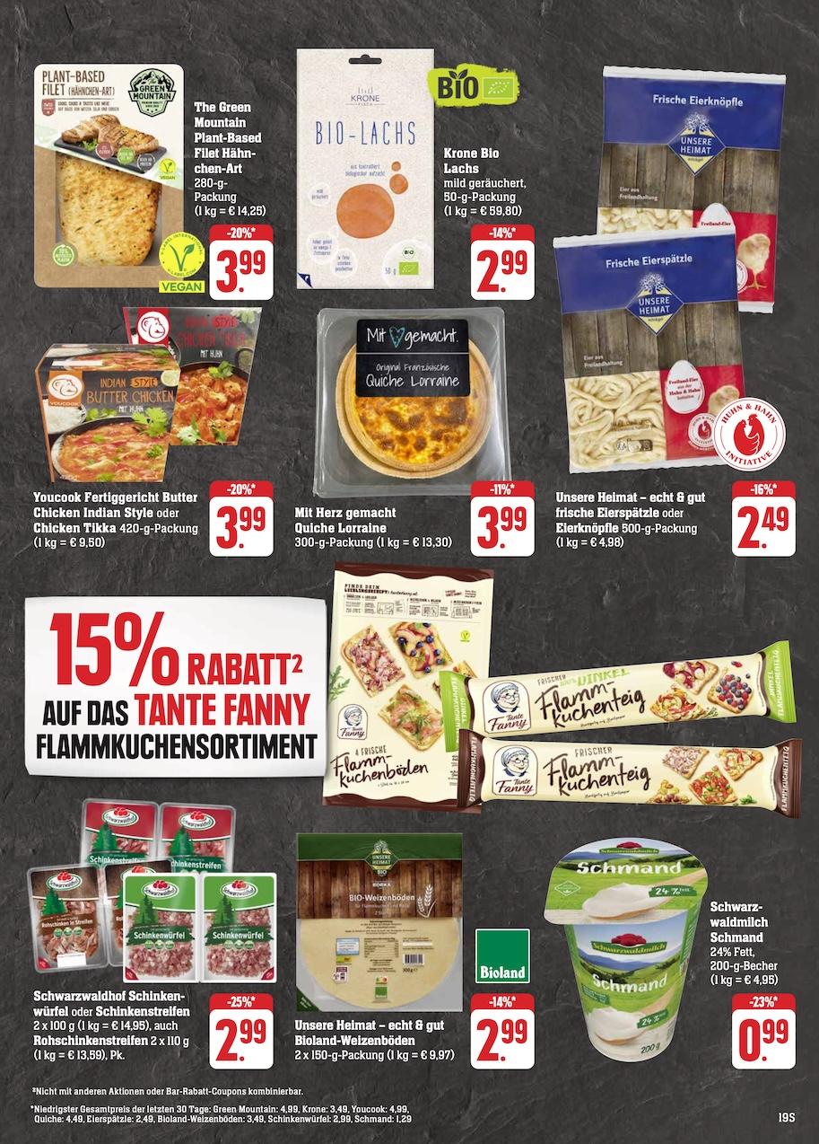 Edeka Prospekt ab Montag - Hessen Seite 19
