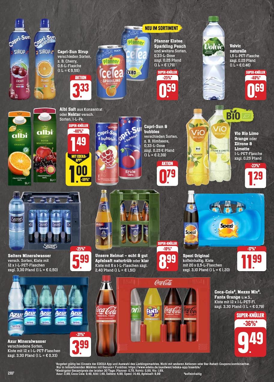 Edeka Prospekt ab Montag - Hessen Seite 28