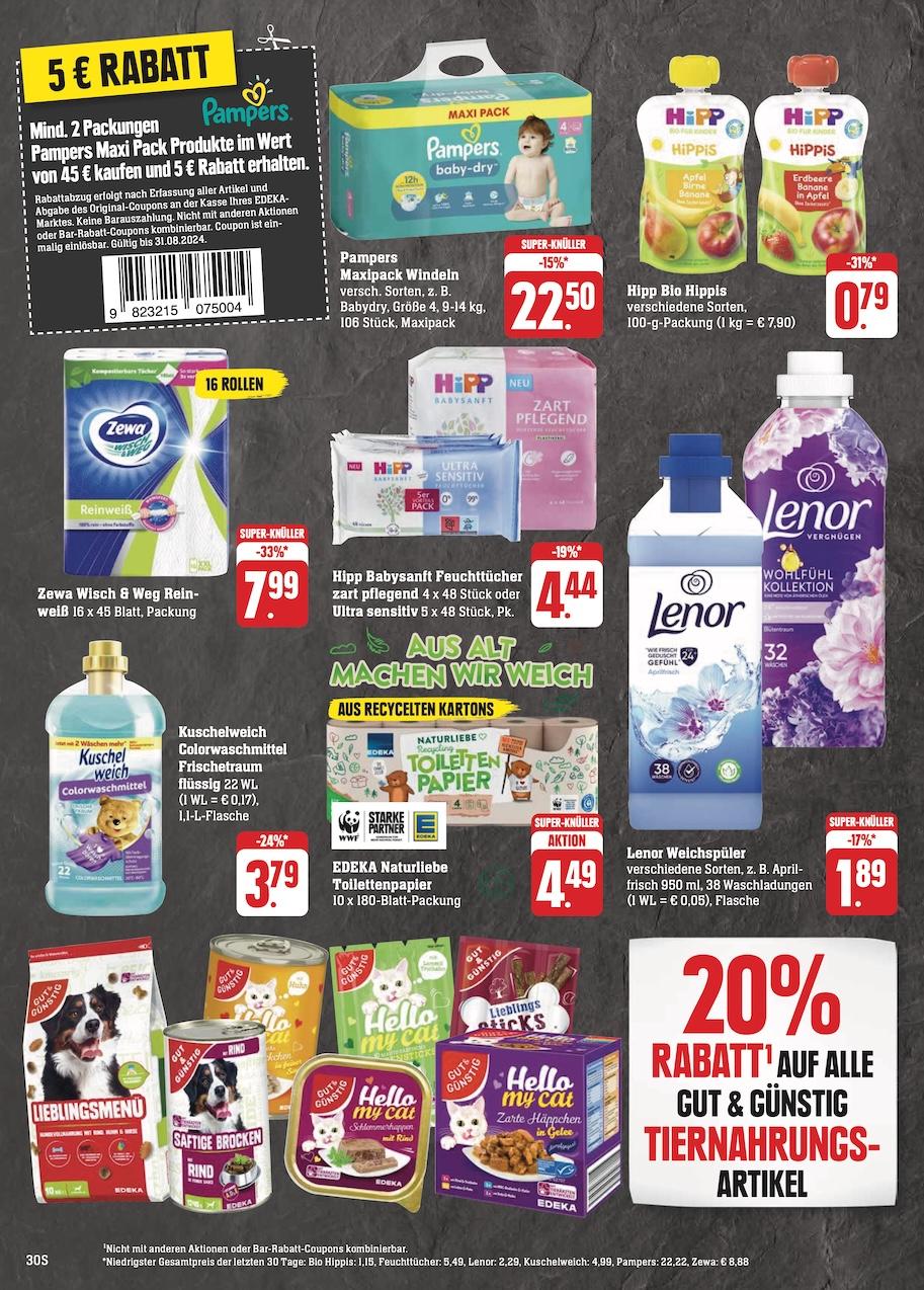 Edeka Prospekt ab Montag - Hessen Seite 30