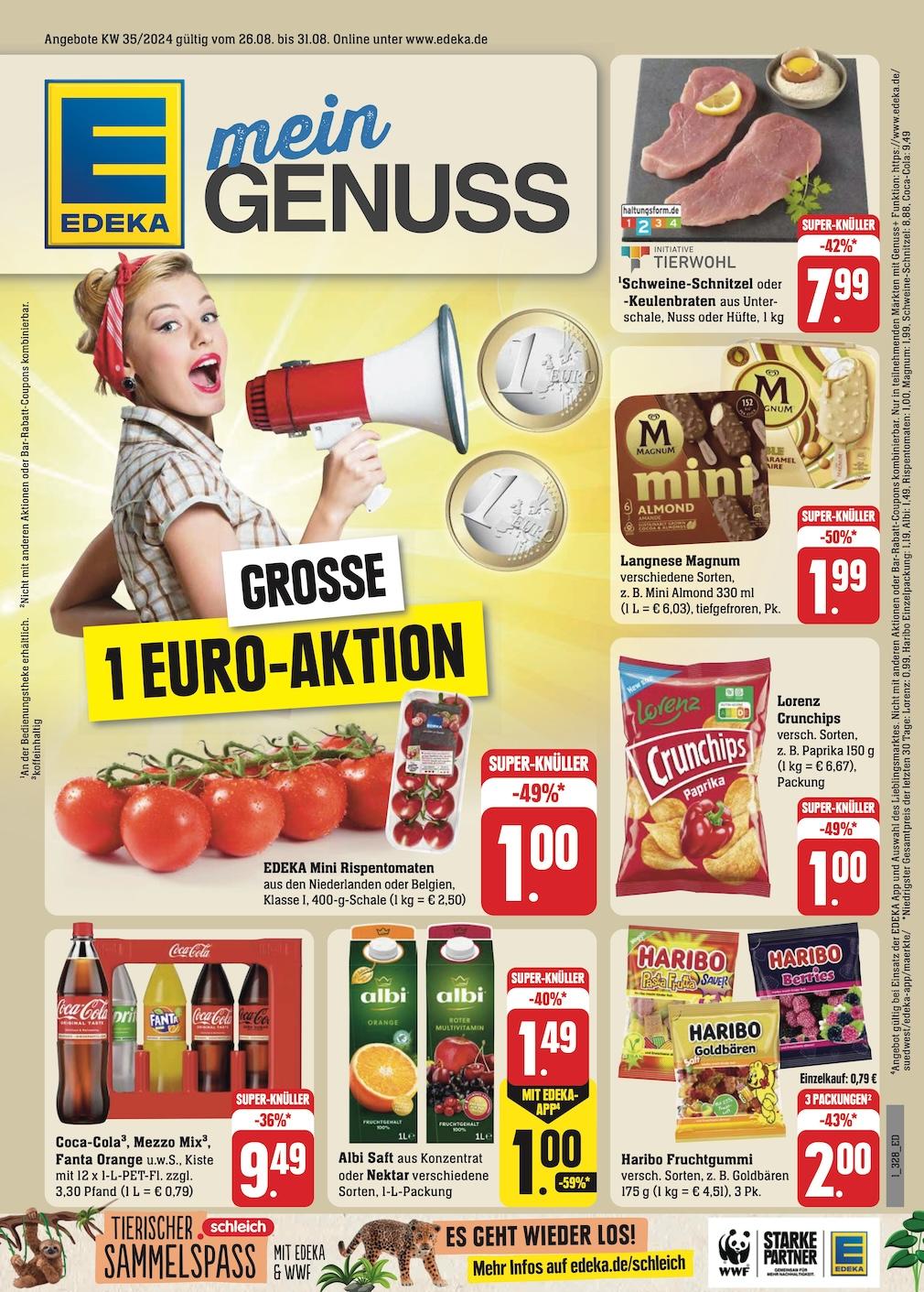 Edeka Prospekt ab Montag - Rheinland - Pfalz Seite 1