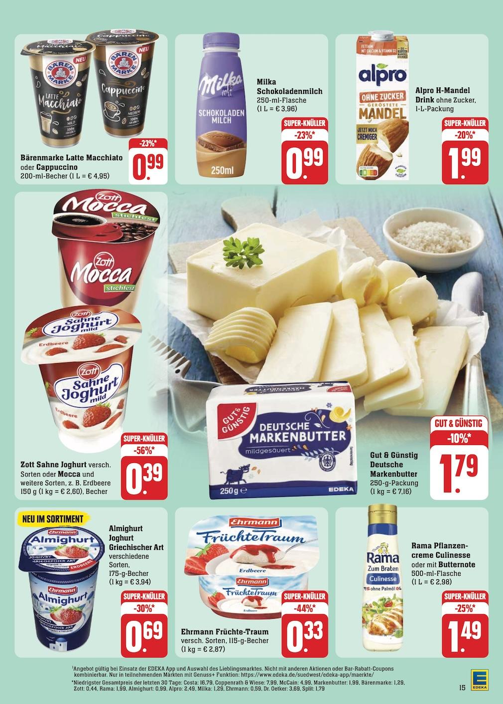 Edeka Prospekt ab Montag - Rheinland - Pfalz Seite 15
