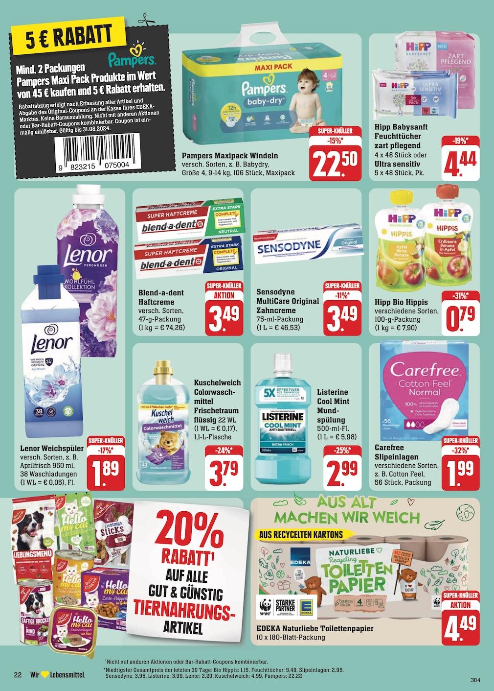 Edeka Prospekt ab Montag - Rheinland - Pfalz Seite 24
