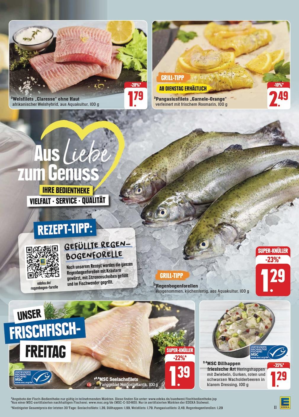 Edeka Prospekt ab Montag - Baden - Württemberg Seite 11