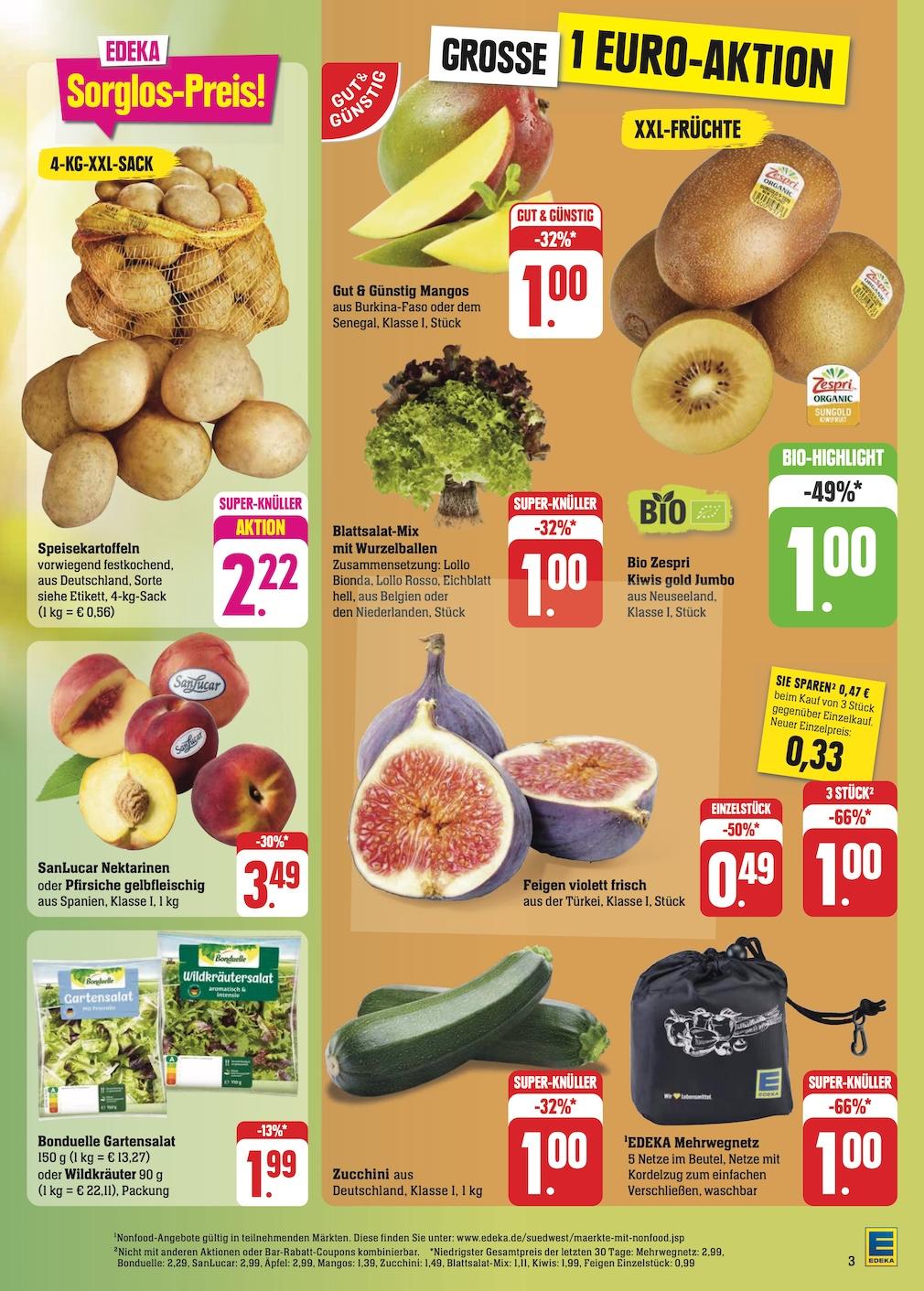 Edeka Prospekt ab Montag - Baden - Württemberg Seite 3