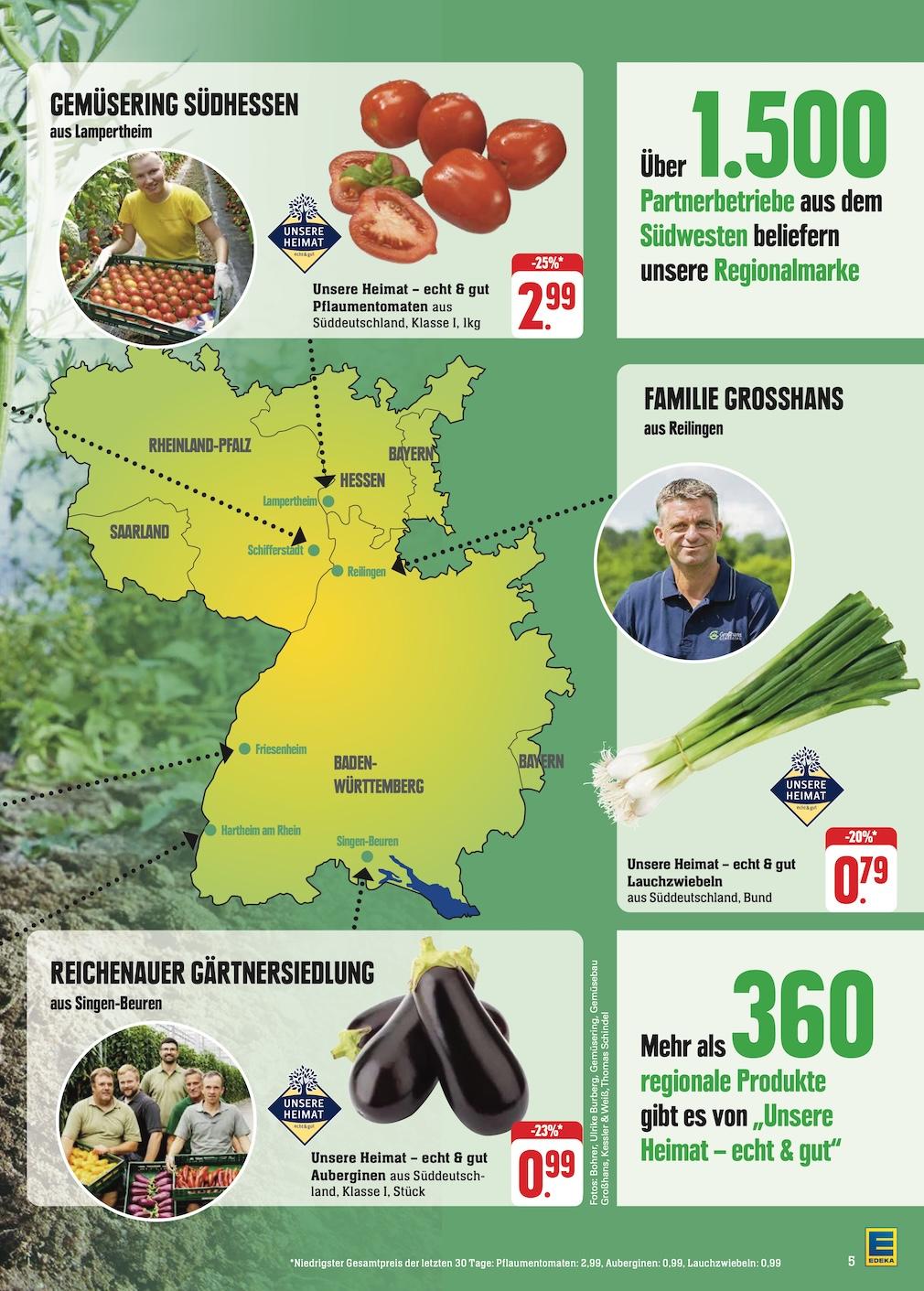 Edeka Prospekt ab Montag - Baden - Württemberg Seite 5