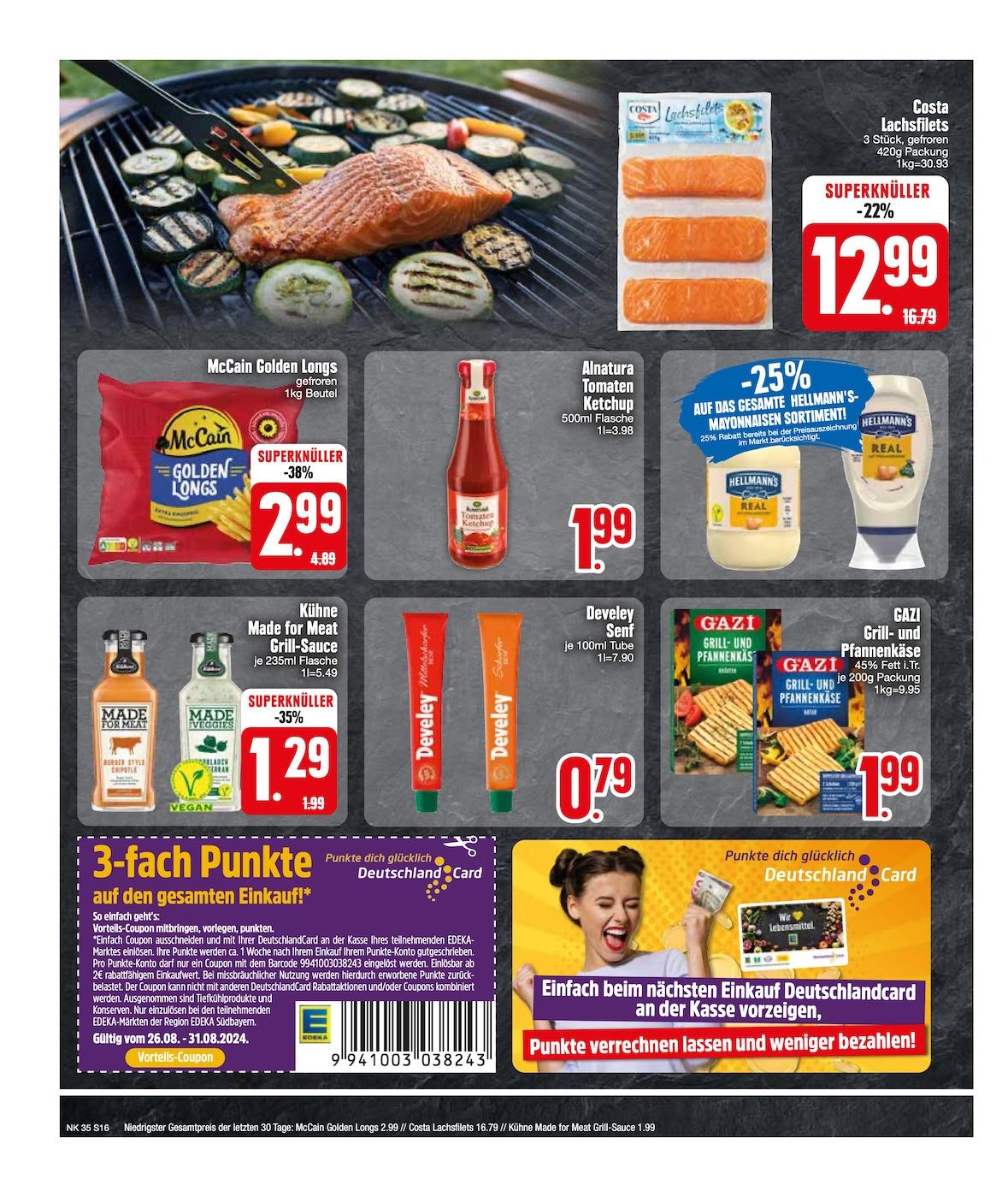 Edeka Prospekt ab Montag - Bayern Süd Seite 16