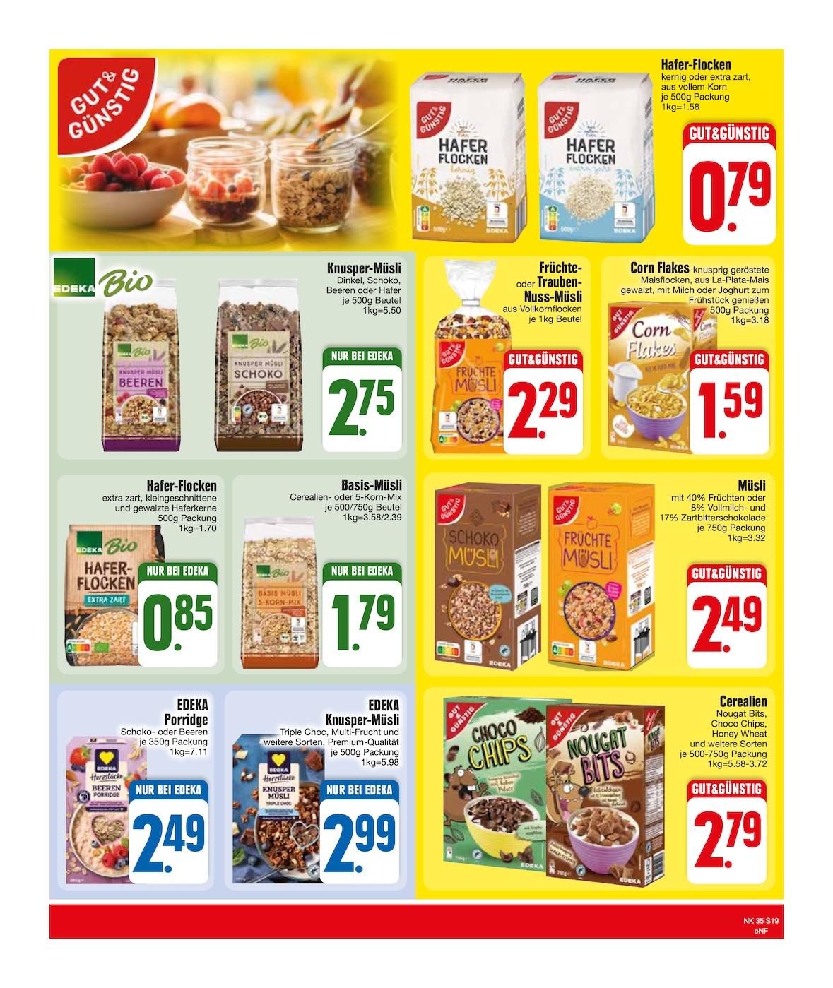 Edeka Prospekt ab Montag - Bayern Süd Seite 19
