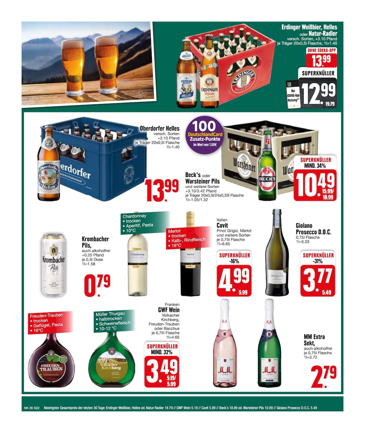 Edeka Prospekt ab Montag - Bayern Süd Seite 22