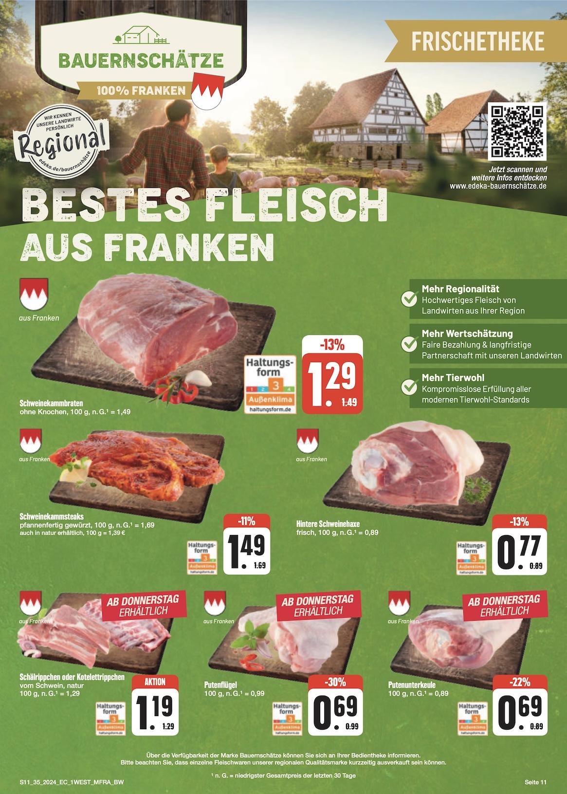 Edeka Prospekt ab Montag - Bayern Nord Seite 11