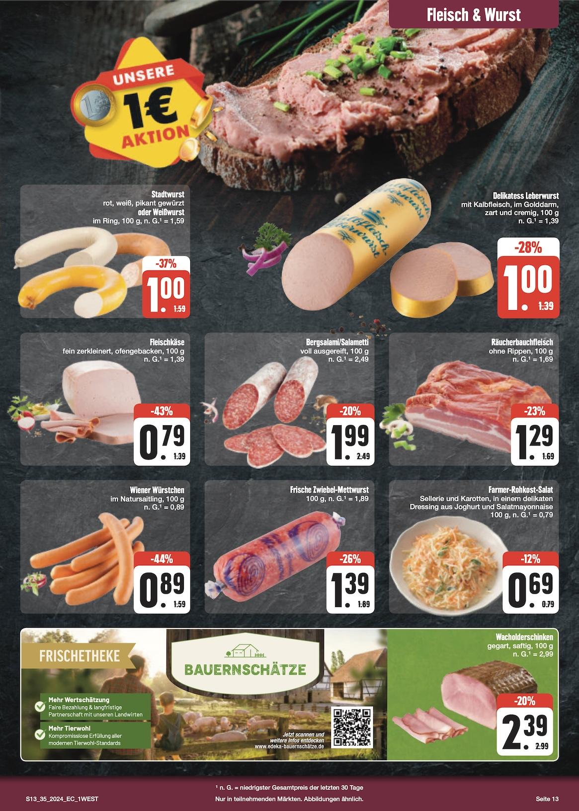 Edeka Prospekt ab Montag - Bayern Nord Seite 13
