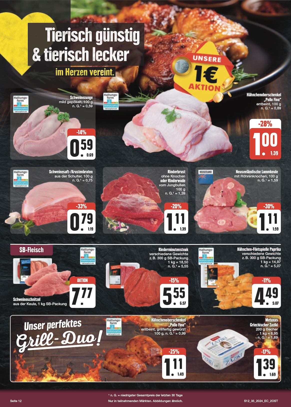 Edeka Prospekt ab Montag - Sachsen Seite 12