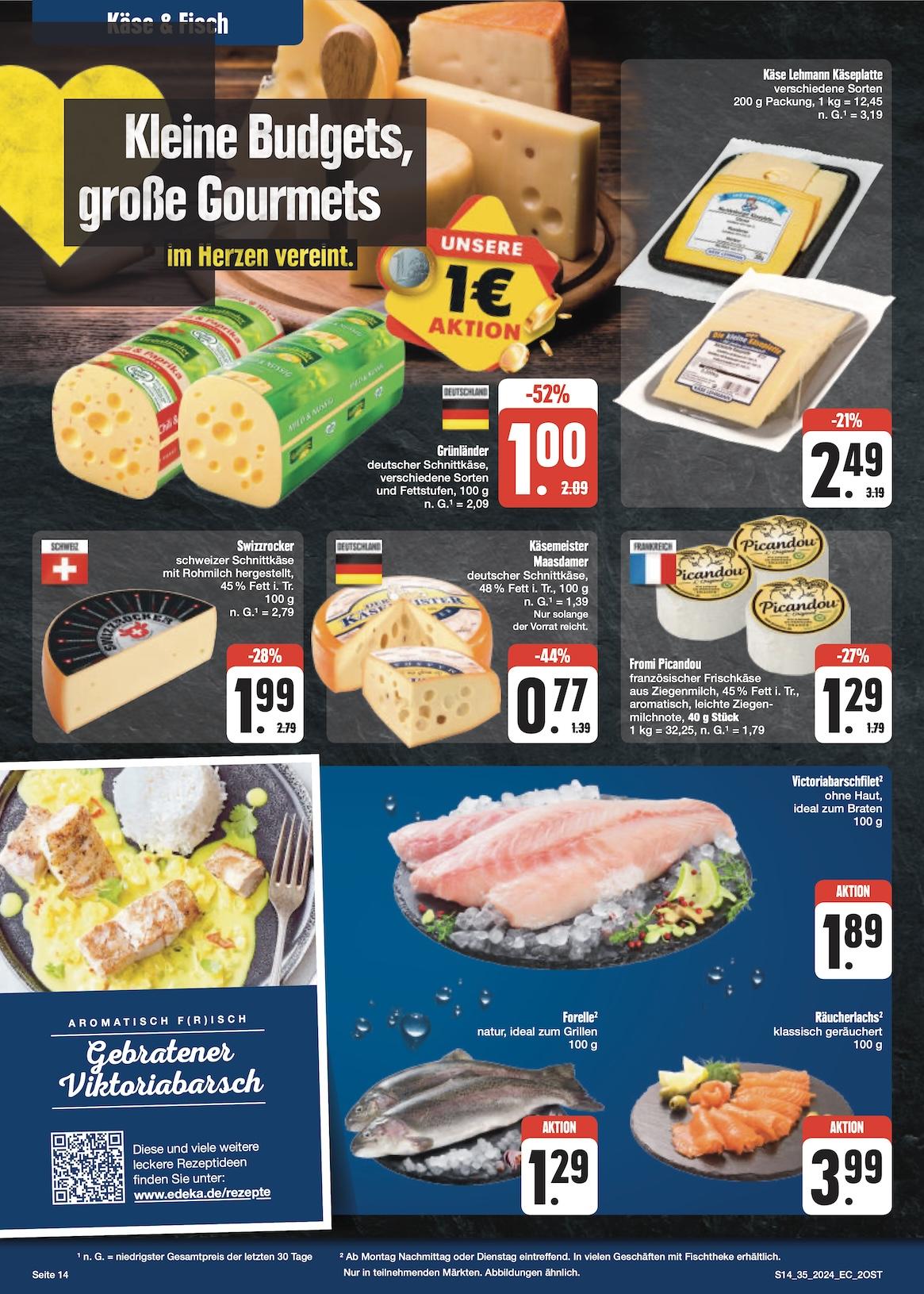 Edeka Prospekt ab Montag - Sachsen Seite 14