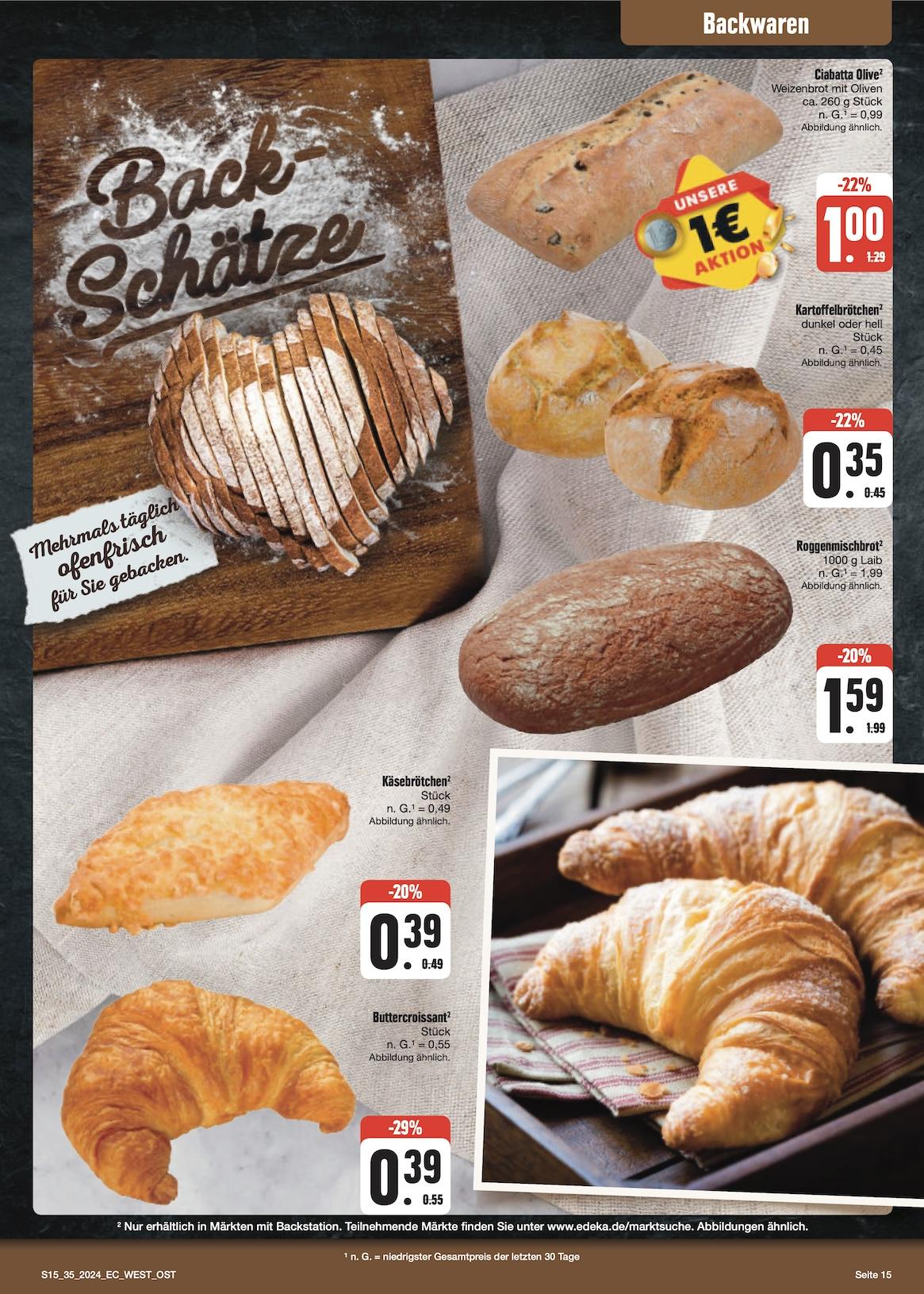 Edeka Prospekt ab Montag - Sachsen Seite 15