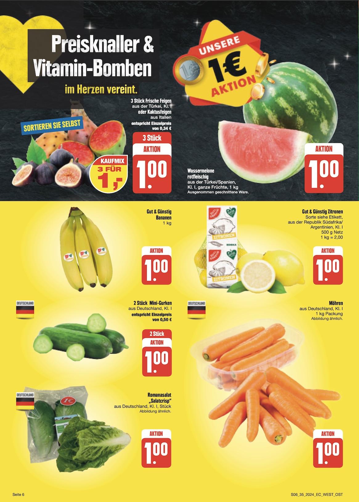 Edeka Prospekt ab Montag - Sachsen Seite 6