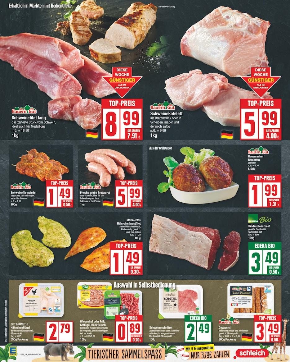 Edeka Prospekt ab Montag - Berlin Seite 4