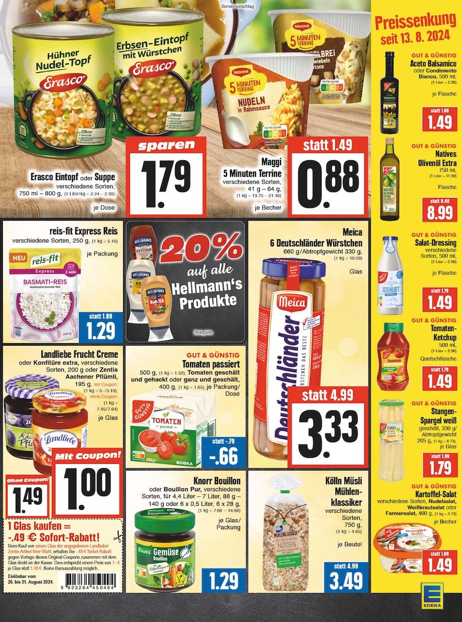 Edeka Prospekt ab Montag - Thüringen Seite 9