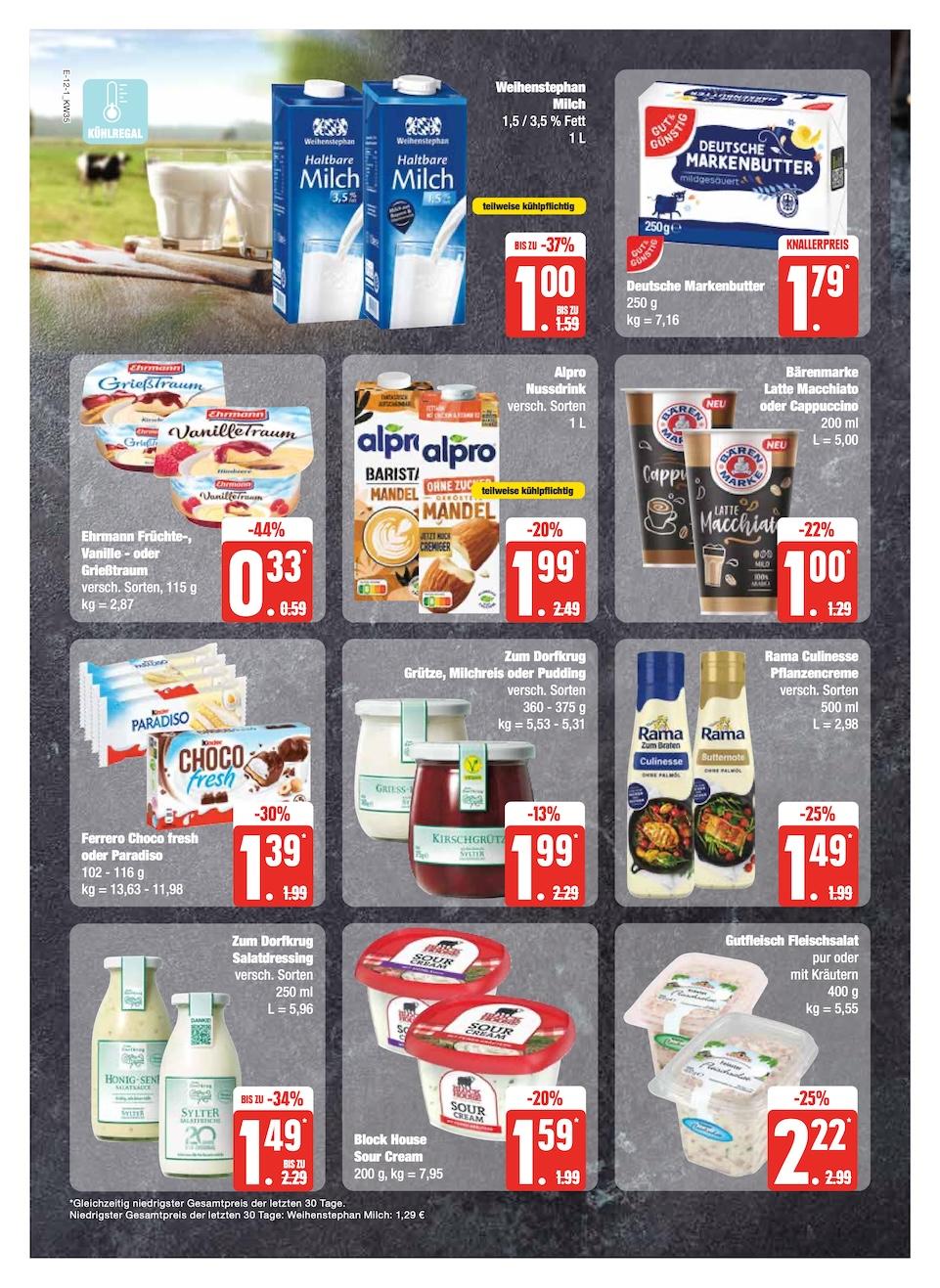 Edeka Prospekt ab Montag - Schleswig - Holstein Seite 12