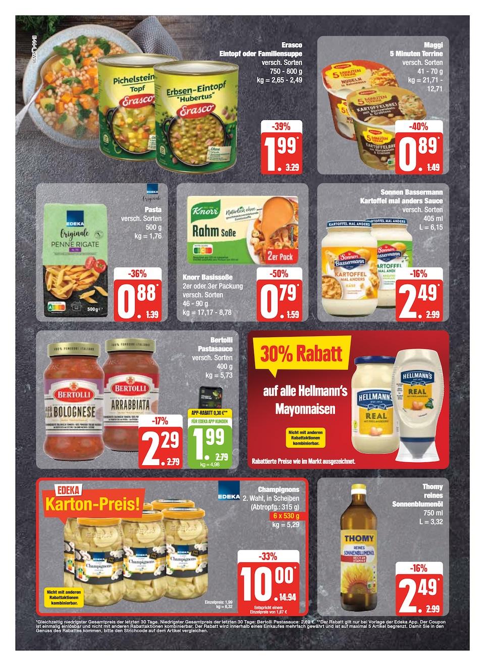 Edeka Prospekt ab Montag - Schleswig - Holstein Seite 14