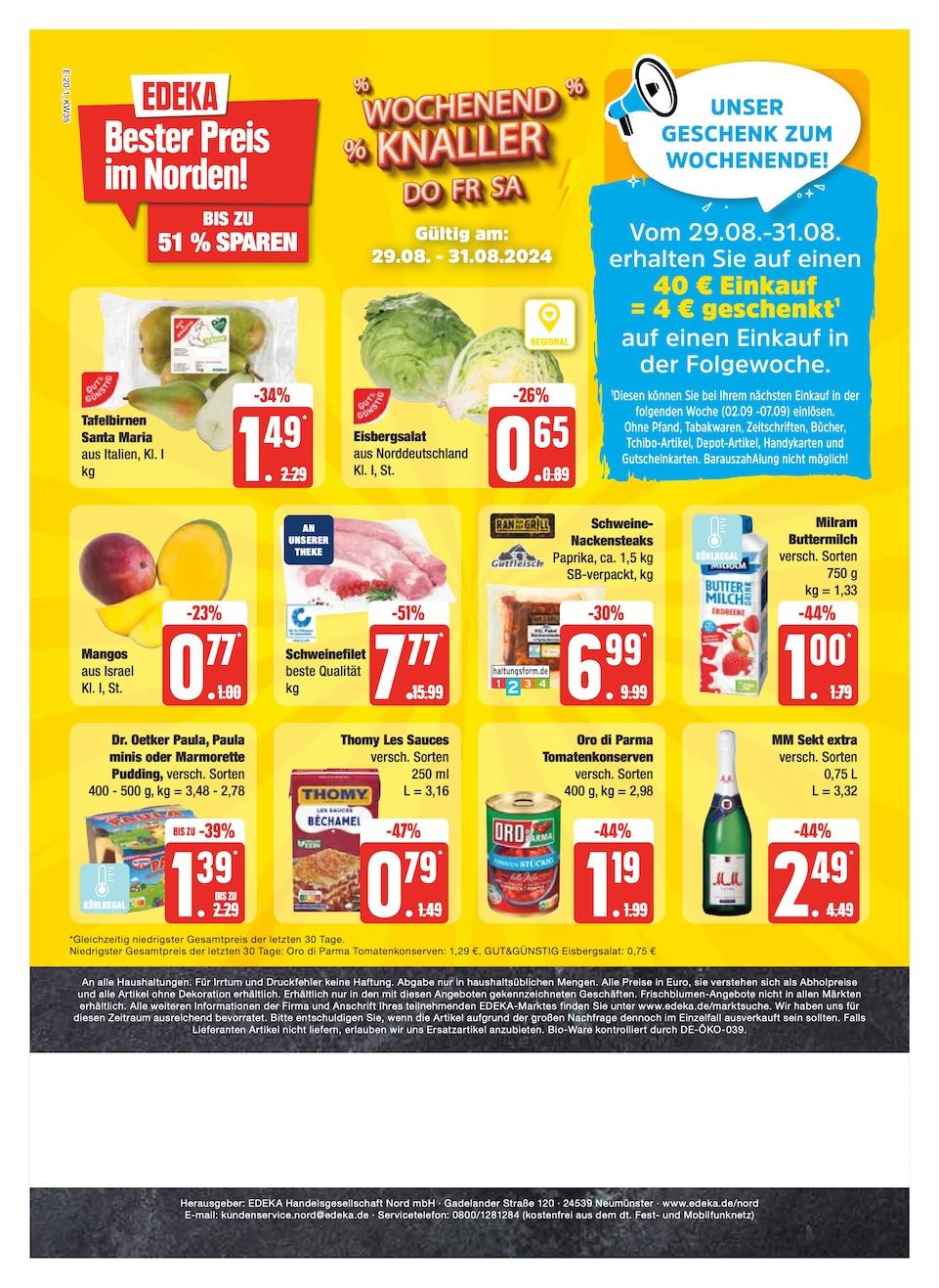 Edeka Prospekt ab Montag - Schleswig - Holstein Seite 20