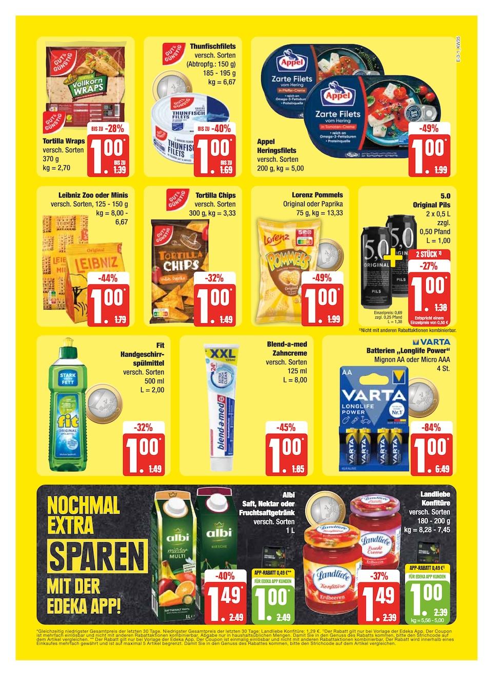 Edeka Prospekt ab Montag - Schleswig - Holstein Seite 3