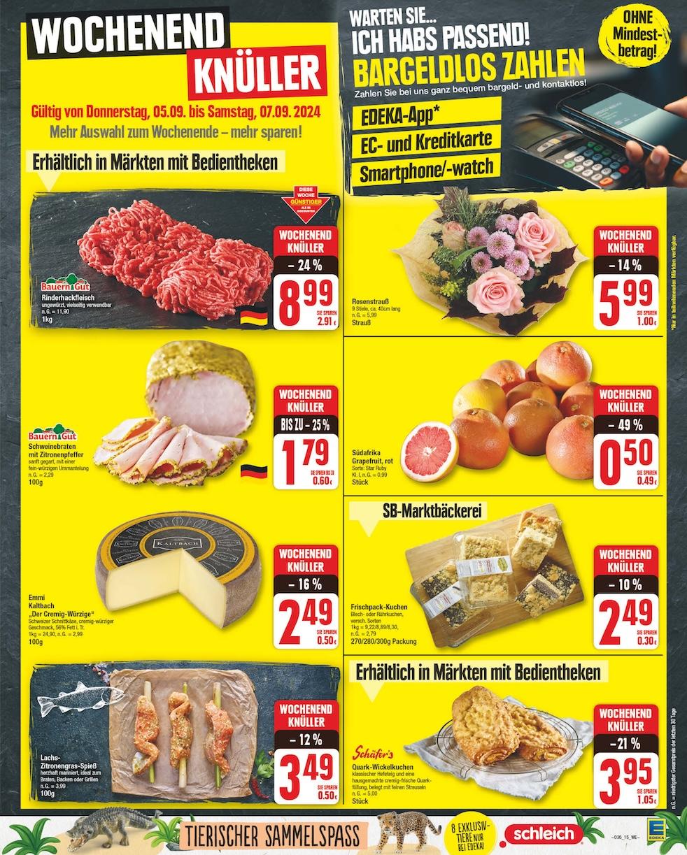 Edeka Prospekt ab Montag - Nordrhein - Westfalen Seite 15