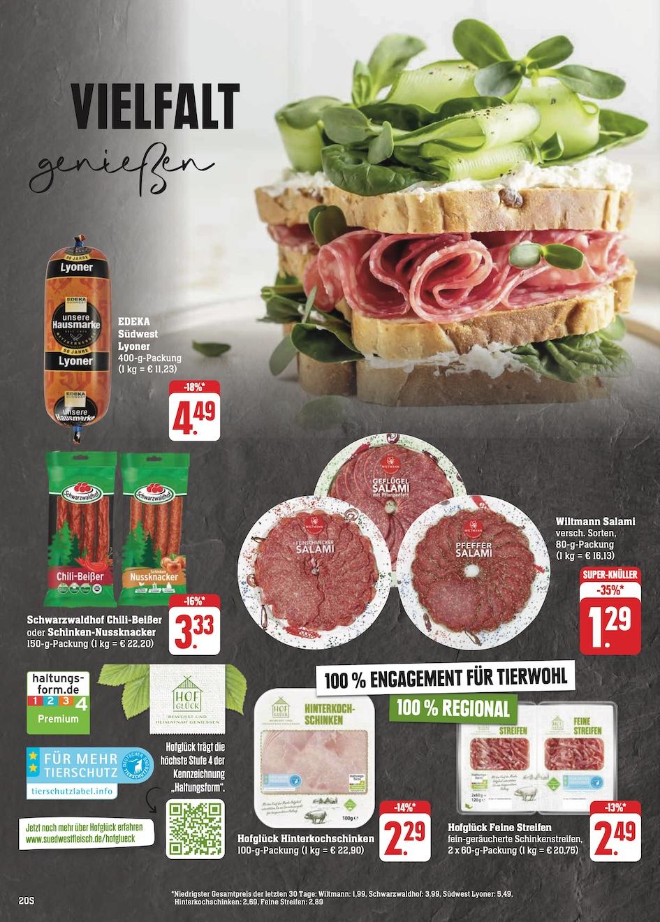 Edeka Prospekt ab Montag - Hessen Seite 20