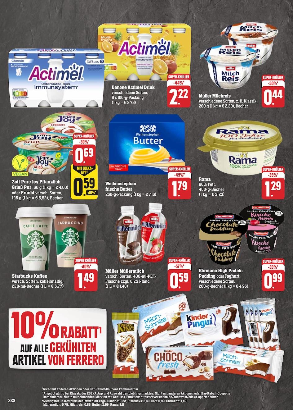 Edeka Prospekt ab Montag - Hessen Seite 22